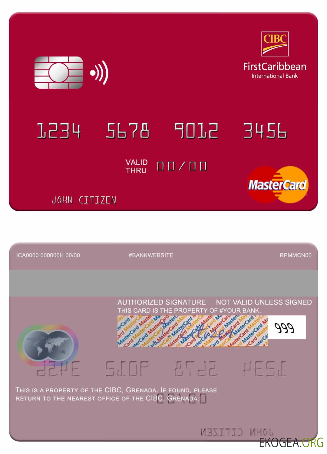 Grenade CBIC mastercard